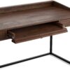 Ralston - Desk - Distressed Charcoal Brown - Image 5