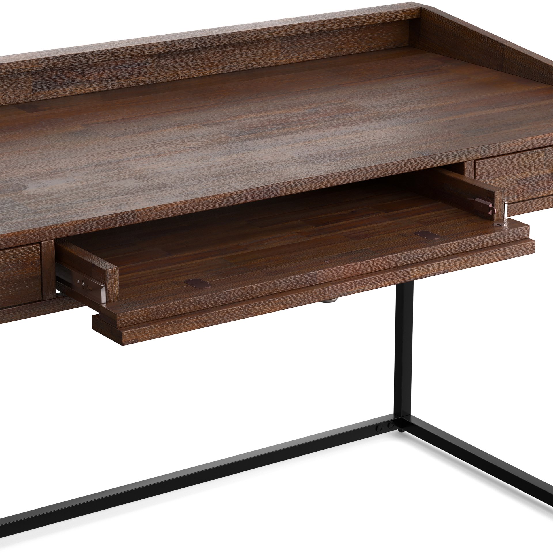 Ralston - Desk - Distressed Charcoal Brown - Image 5
