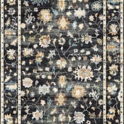 Fenix - Accent Rug - Black / Gray