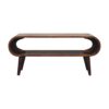 Amaya - Nordic Style Coffee Table - Chestnut - Image 8