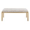 Fuji - Contemporary Bench - Gold / Gray Leopard - Image 4