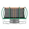 Outdoor Square Trampolines For Kids Adults Long Rectangular Tumbling Trampoline - Green - Image 2