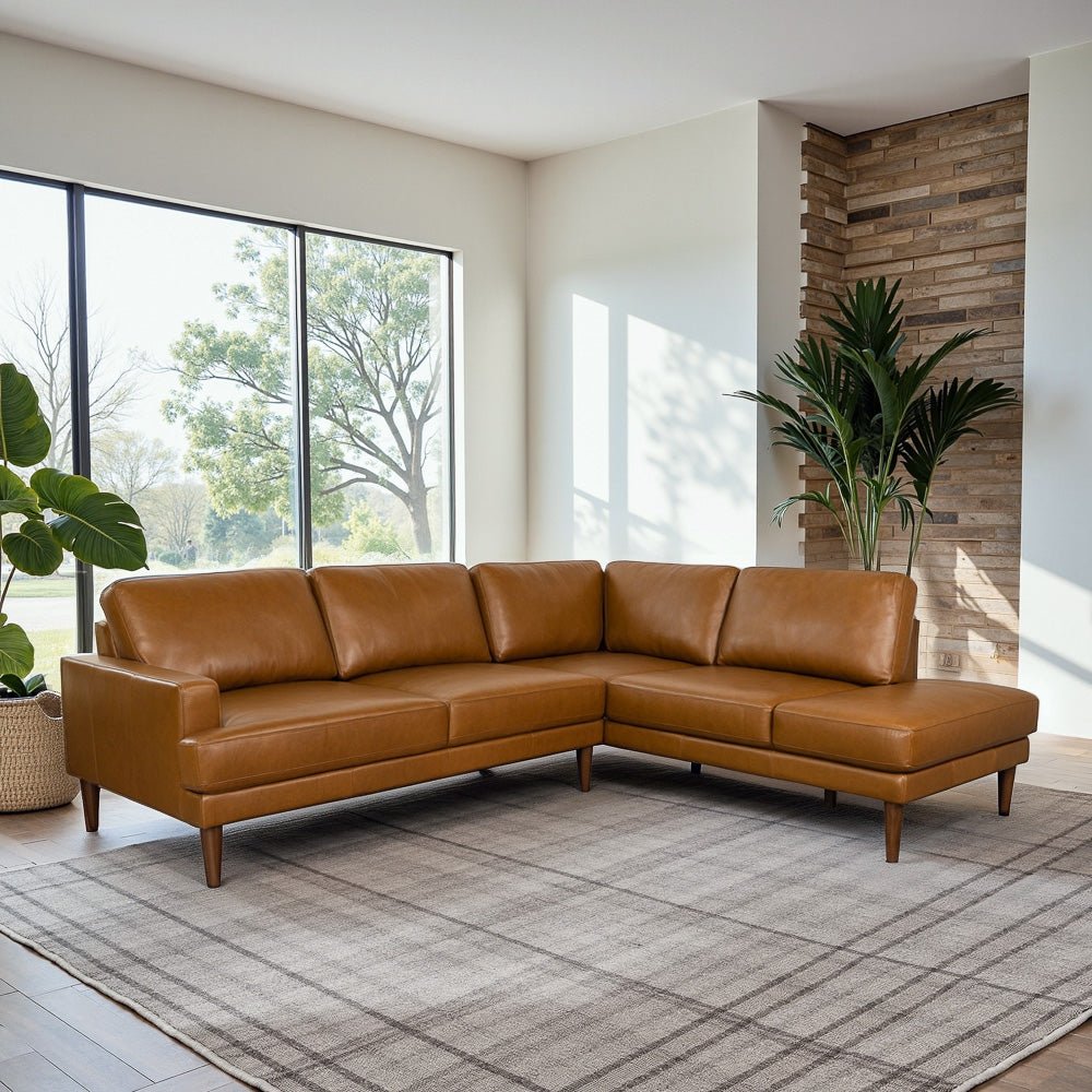 Corbin - Right Facing Sectional Sofa - Tan - Image 10