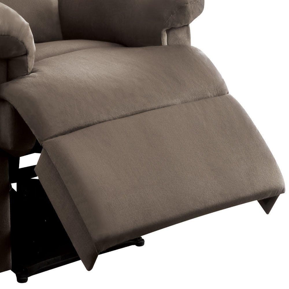 Arcadia - Woven Motion Recliner - Light Brown - Image 4