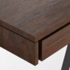 Lowry - Large Desk - Distressed Charcoal Brown - Image 5