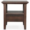 Acadian - End Table With Drawer - Brown - Image 4