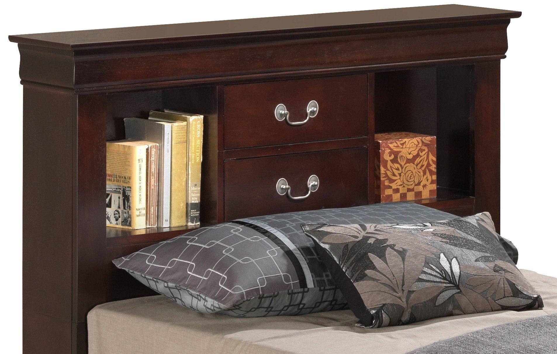 Louis Phillipe - Twin Storage Bed - Cappuccino - Image 3