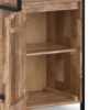 Kelsey - Narrow Bookshelf With Cabinet - Natural - Image 10