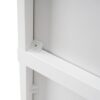Freestanding Tall Bathroom Cabinet With 2 Adjustable Shelves, 3 Drawers, Soft Close Glass Doors - White - Image 17