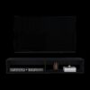 Moore - Floating TV Stand Living Room Storage - Black - Image 2