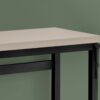 Computer Desk, Home Office, Standing, Adjustable, Laptop, Contemporary & Modern - Taupe - Image 10