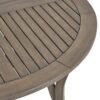 Hermosa - Outdoor Acacia Wood Table With Teak - Gray - Image 11