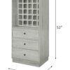 Wiesta - Wine Cabinet - Antique White - Image 7