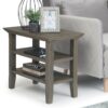 Acadian - Narrow Side Table - Farmhouse Gray - Image 8