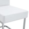 Coaster Home Furnishings White Dining Chairs With Built In Spring Packages & Ergonomic Design (Set of 4) Upholstery - White - Image 15