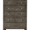 Elegant Transitional Storage Chest - Gray - Image 2
