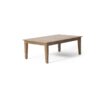 Outdoor Coffee Table With Slat Panel Top - Light Brown - Image 5