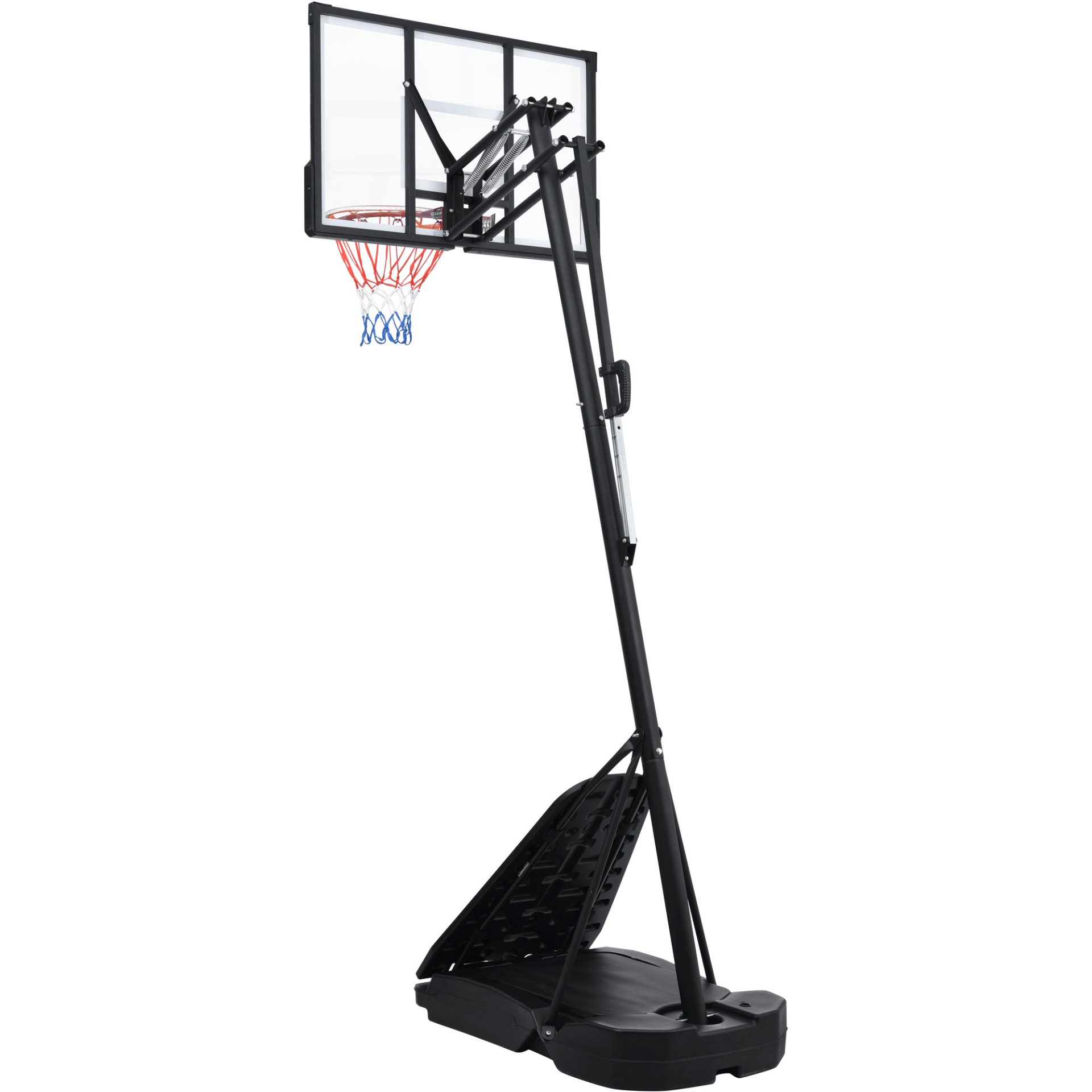 Portable Basketball Hoop Basketball System 8-10Ft Height Adjustable For Youth Adults LED Basketball Hoop Lights, Colorful Lights, Waterproof, Super Bright To Play At Night Outdoors, Good Gift For Kids - Black - Image 13