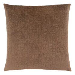 Pillows, Square, Insert Included, Decorative Throw, Hypoallergenic Polyester, Stylish Appearance - Brown