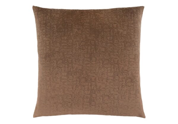 Pillows, Square, Insert Included, Decorative Throw, Hypoallergenic Polyester, Stylish Appearance - Brown