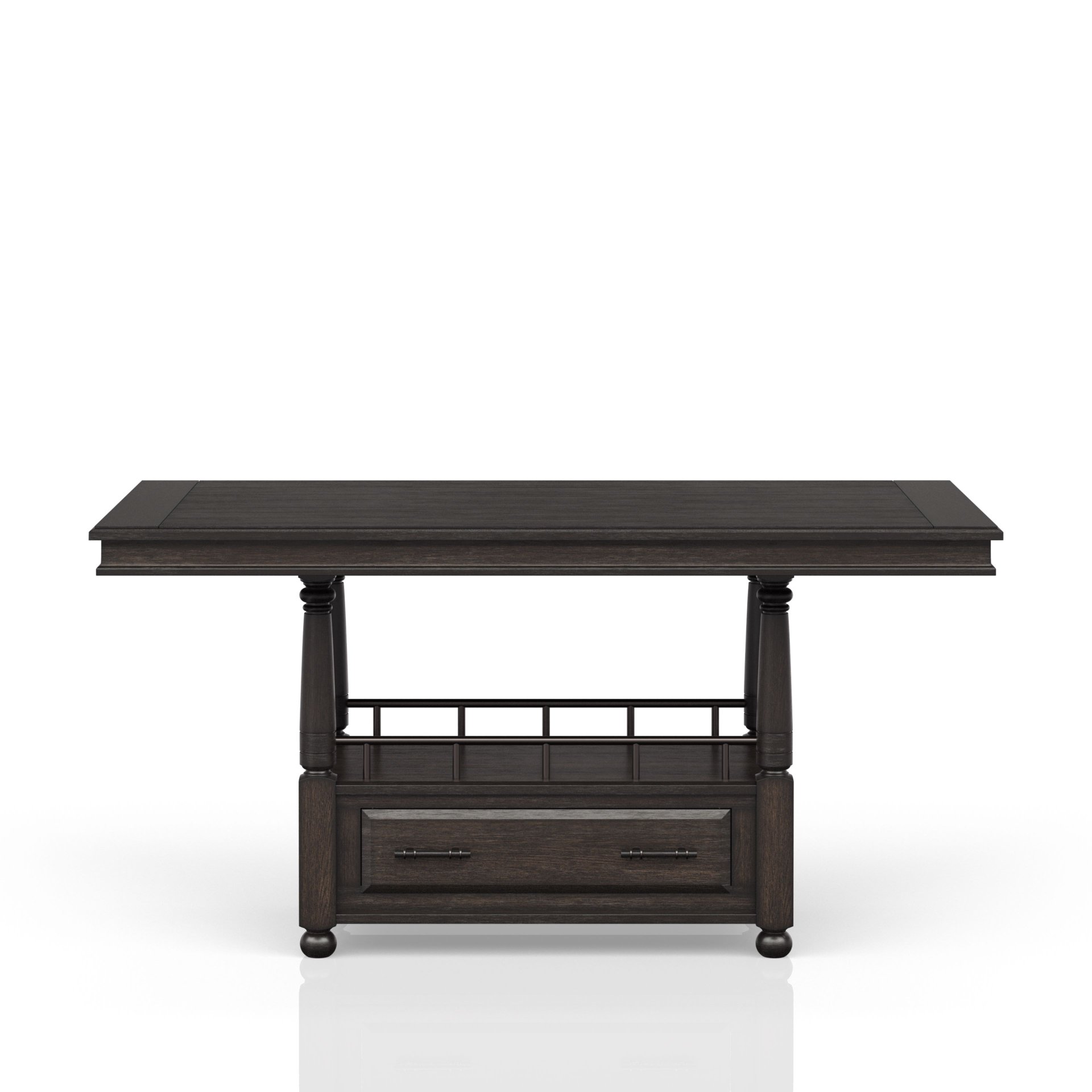 Counter Height Dining Table - Coffee - Image 3