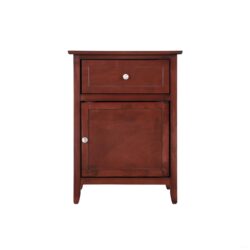 Izzy - Nightstand For Modern Spaces - Cherry