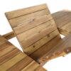 Wilson - Expandable Dining Table With Slat Design - Teak Acacia Wood - Image 12