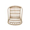 Monsoon Outdoor Accent Chair With Open Weave Design - Light Brown - Image 8