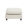 3 Piece L Shaped Modular Free Combination Sectional Sofa Couch With Ottoman - White - Image 11