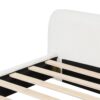 Full Size Cozy Bouce Upholstered Bed Dreamy Bedroom Addition - White - Image 5