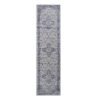 Marfi - 2' X 8' Oriental Runner Rug - Blue / Gray - Image 9