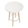 Ahoy - Counter Table - White Washed / Chrome - Image 4