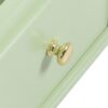 Bathroom Vanity Cabinet With Ceramic Basin, 3 Drawers And Adjustable Shelves - Green - Image 21