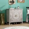 2 Door Cabinet, Suitable For Bedroom - Light Gray - Image 4