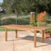Wilson - Expandable Dining Table With Slat Design - Teak Acacia Wood - Image 2
