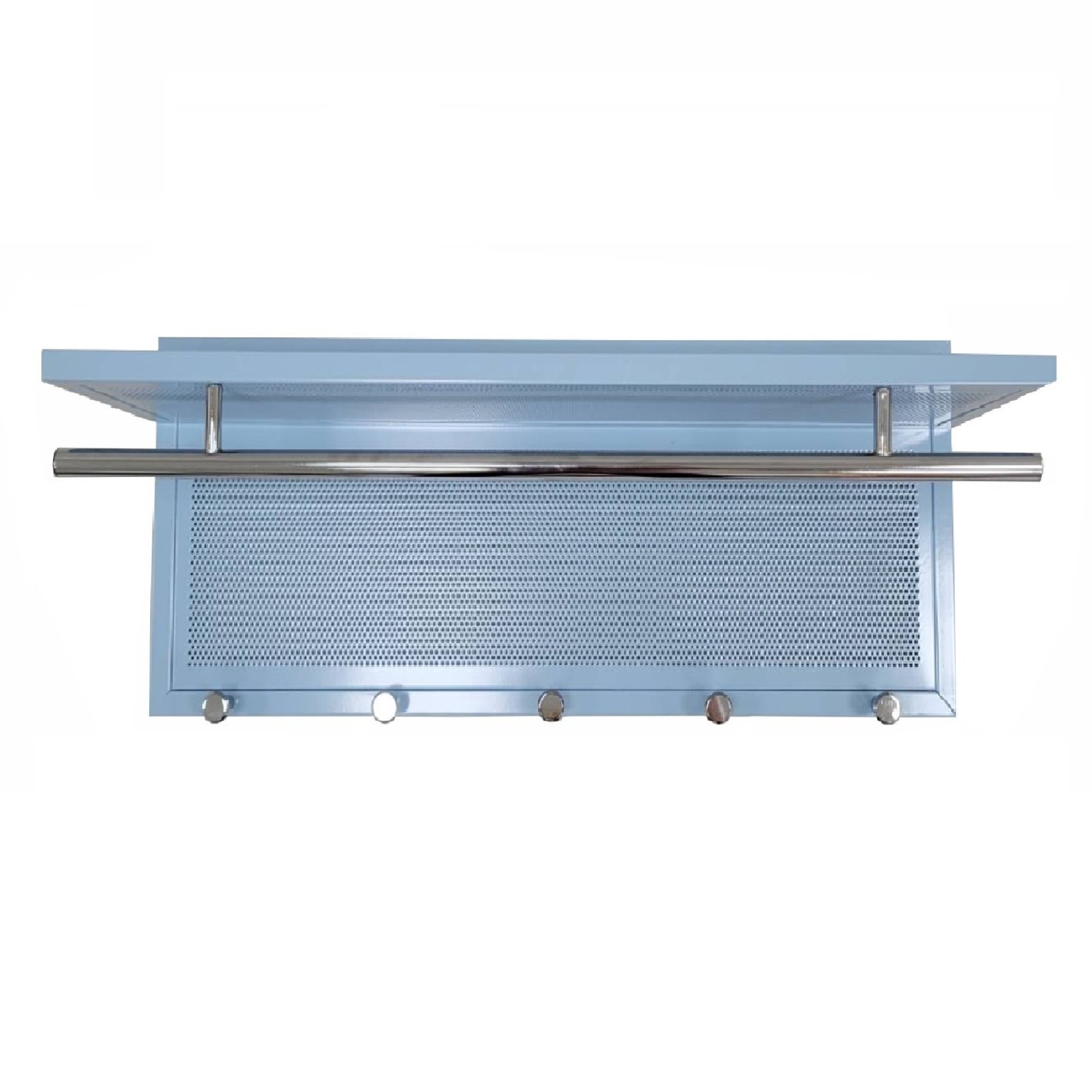 Esyspot - Modern Hook Wall Mounted Shelf - Blue - Image 5