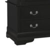 Elegant Traditional Armoire - Black - Image 5