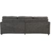 Cozy Upholstered 3 Seater Sofa Oversized Comfy Cloud Sofa Double Cushion 3 Seater Sofa Plush Cushion Sofa Couch For Living Room - Gray - Image 15