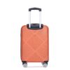 2 Piece Luggage Sets Lightweight Suitcase, Spinner Wheels, (20/14) - Dark Orange - Image 12