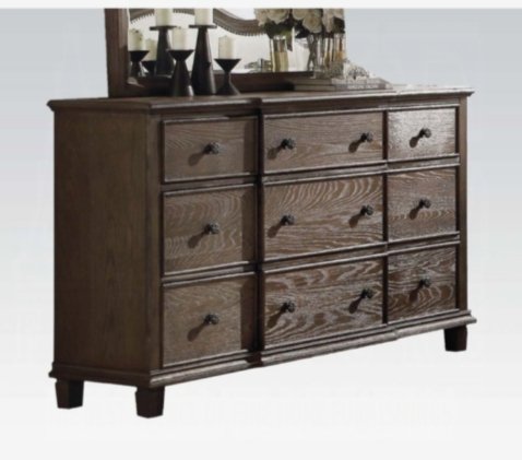 Baudouin - Weathered Dresser - Oak - Image 4
