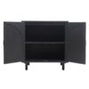 2 Door Cabinet, Suitable For Bedroom - Black - Image 14