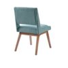 Dining Chair With Upholstered Seat And Back (Set of 2) - Blue - Image 6