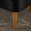 Accent Chair, Club Armchair, Modern Reading Chair - Black - Image 5