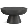 Charmaine - Cast Aluminum Coffee Table - Black - Image 2