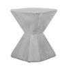 Outdoor, Lightweight Concrete Side Table - Natural - Image 7
