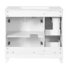 36" Bathroom Vanity With Sink, Soft Close Doors, Adjustable Shelves - White - Image 15