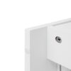 Hollow Pattern 2 Door 3 Drawer Wardrobe, The Collision Of Wood Color, Suitable For Bedrooms And Dressing Rooms - White - Image 22