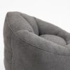 Bedding Bean Bag Sofa Chair High Pressure Foam Bean Bag Chair Adult Material With Padded Foam Padding Compressed Bean Bag With Footrest - Gray - Image 12