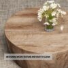 Medieval - Table And Dining Chair Set For Home Kitchen - White / Wood - Image 9