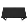 Computer Desk, Home Office, Standing, Adjustable, Laptop, Contemporary - Black - Image 6